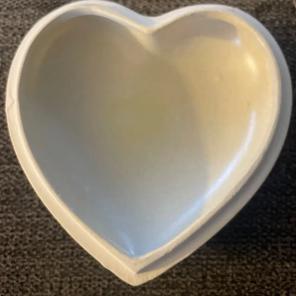 Vintage Counterpoint San Francisco Heart Shaped Trinket Jewelry Box Hand Painted